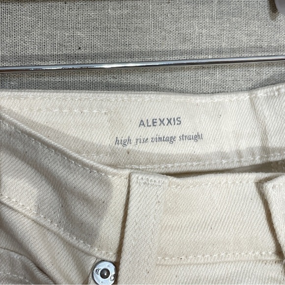 AG Adriano Goldschmied Alexxis High Rise Vintage Straight Leg Jeans 25R - Picture 4 of 10